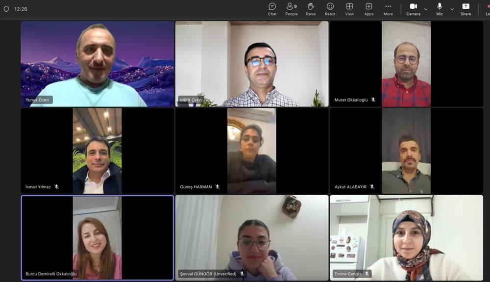 Bilgisayar Mühendisliği Bölümünde Kurumsal Akreditasyon Programı (KAP) çalışmaları değerlendirme toplantısı gerçekleştirildi